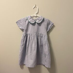 Ouef Classic Dress in Ciel | Size 3-4Y